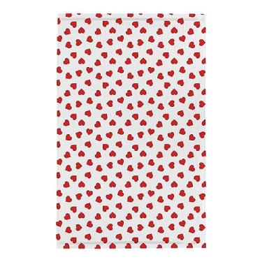 Imagem de Toalha de Rosto 100% Algodão Teka Nice Sweet Corações