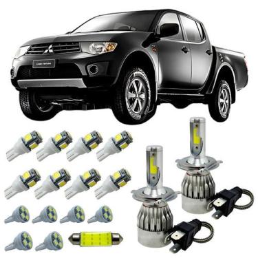 Imagem de Lâmpadas Super Led Mitsubishi L200 2008 A 2012 + Kit Leds - Autovex