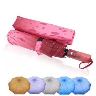 Imagem de Guarda Chuva Automático Reforçado Contra Vento Cabe Na Bolsa / 1092 - 