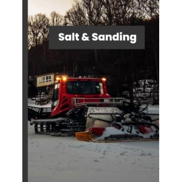 Imagem de Retrogama Salt and Sanding Log Book: Hardcpver Notebook For Recording Road Maintenance and Daily Activities, Salting & Sanding Log, Large Size 8.5 X 11