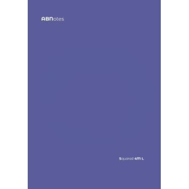 Imagem de ABNotes Squared 4M L A5 Violet: Quaderno/Taccuino A5 a quadretti 4mm senza margine - Tinta Unita Viola - Leggero 100 pagine - Fogli spessi - Per scuola, lavoro o appunti personali.