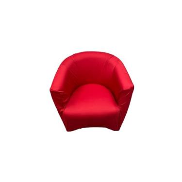 Imagem de capa poltrona circular ferradura (VERMELHO)