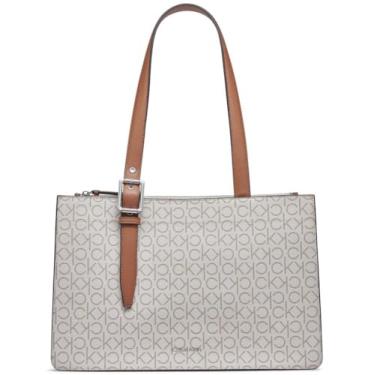 Imagem de Calvin Klein Bolsa Organizacional Havana Novelty, baunilha/cáqui/caramelo, One Size