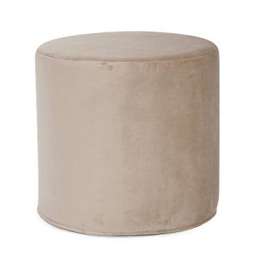 Imagem de Howard Elliott Ottoman No Tip Cylinder Thill, 45 x 47 cm, Bella Sand
