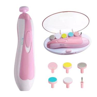 Imagem de Aparador de Unhas Rosa Prático para o Cuidado Infantil - Drop Rio - Ma
