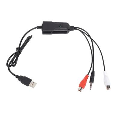 Imagem de Cartão de Captura de áudio USB Com Portas de 3,5 Mm e AV para Vista, 7, 8, 10, 11, para Fitas Cassetes para Conversor MP3