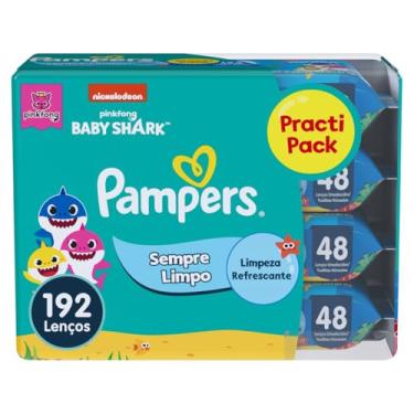 Imagem de Lenços Umedecidos Pampers Sempre Limpo 192 Unidades