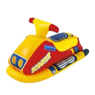 Imagem de Bóia Inflável Infantil Unissex Jet Ski Scooter Para Piscina
