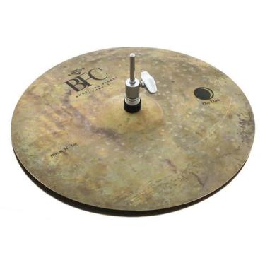 Imagem de Chimbal BFC Brazilian Finest Cymbals Dry Dark 14 DDHH14 em Bronze B20