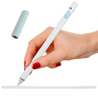 Imagem de WirelessFinest Stylus Pencil 1ª geração para Apple iPad Pro 1ª a 5ª geração, Mini 4ª, Air e 2ª iOS, Tela sensível ao toque + suporte gratuito (branco)