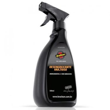 Imagem de Desengraxante Multi Uso 500 ML BraClean Premium Remove E Limpa As Suje