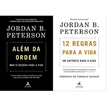 Imagem de Kit 2 livros Jordan B. Peterson Além Da Ordem + 12 regras para a vida