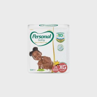 Imagem de Fralda Descartável Personal Baby Premium Protection 3D Mega xg 26 Unidades