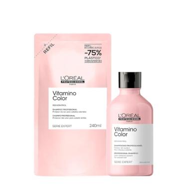 Imagem de Kit L'Oréal Professionnel Vitamino Color Shampoo Extra Refil (2 produtos)