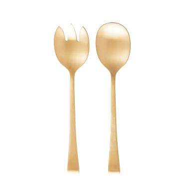 Imagem de Conjunto 2 Peças Salada Inox Berna Dourado Fosco - Wolff