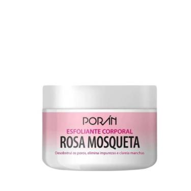 Imagem de Creme esfoliante corporal rosa mosqueta Poran