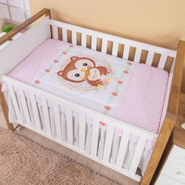 Imagem de Edredom POP para bebê Menino e Menina - Miguel Baby, Mamae Coruja