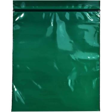 Imagem de 25,4 x 30,5 cm, verde, 100 sacos plásticos resseláveis, armazenamento durável para artesanato, ferramentas, materiais de escritório, peças pequenas, viagens e embalagens de férias – sku: r1012gr-100