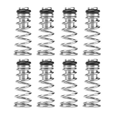 Imagem de GRCFUMO 8PCS CORNELIUS TIPO VÁLVULA POPPET UNIVERSAL, sem vazamento Válvula de popepet de refrigerante, use facilmente a válvula de prenda de bola para homebrewing