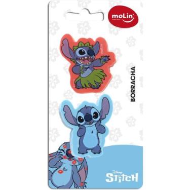 Imagem de Borracha Decorada STITCH Blister com 2 Unidades - Molin