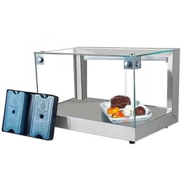 Imagem de B-VF47 - Vitrine fria Beta 47cm  Prata - Com 8 Gelo-X - Bivolt - Omega