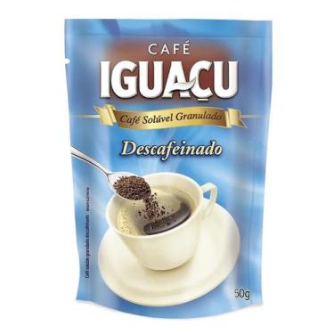 Imagem de CAFÉ Iguaçu Solúvel Granulado DESCAFEINADO Sachê