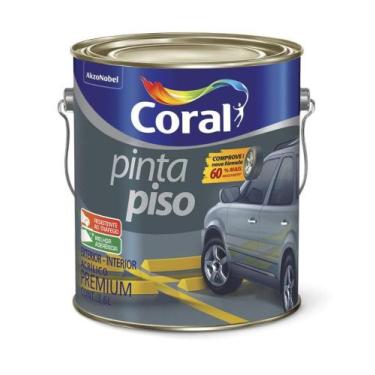 Imagem de Tinta Coral Pinta Piso Preto 3,6 Litros