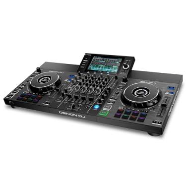 Imagem de Denon DJ SC LIVE 4 Standalone DJ Controller with Stem Separation on 4-Decks, Wi-Fi Streaming, Build-in Speakers, Serato DJ and Virtual DJ Compatible