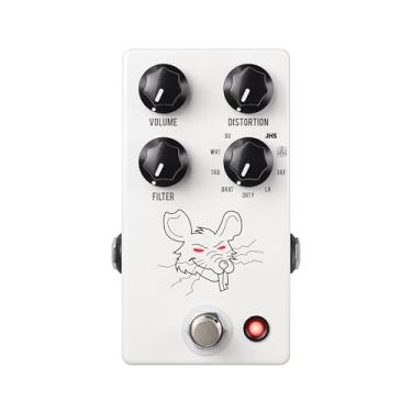 Imagem de Pedal de distorção JHS PackRat, branco