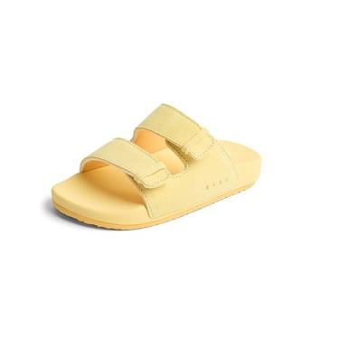 Imagem de REEF Sandália infantil Ojai Slide para meninas, Banana pálida, 16