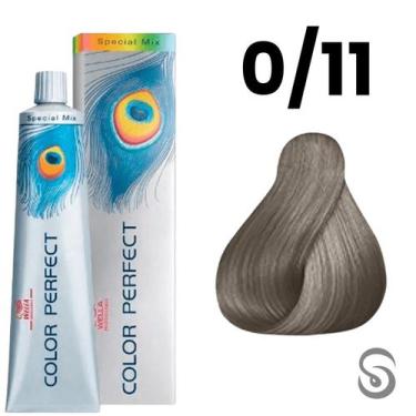 Imagem de Wella Perfect Color 0/11 Cinza Intenso Special Mix 60ml, UNICA