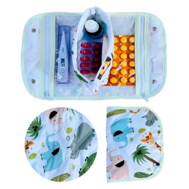 Imagem de Porta Remédios Farmacinha Nécessaire Portátil Para Bebê (Floresta)