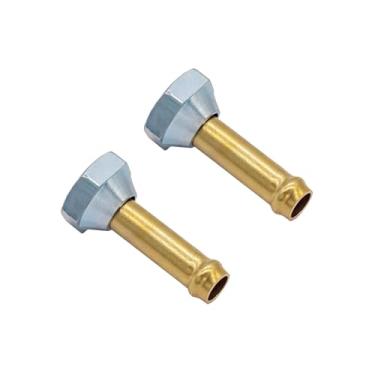 Imagem de V VELAMEIS Conector rápido de linha de radiador de refrigeração do motor para Frontier/Xterra AT 2000-2004, para Nissan Frontier Pickup Xterra 2000-2004 Conector de tubo de óleo do refrigerador de