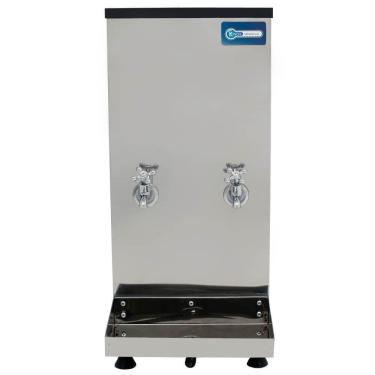 Imagem de Bebedouro Industrial de Mesa Knox 25 Litros 1 Torneira Gelada e 1 Torneira Natural Inox - 110V