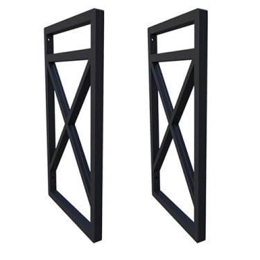 Imagem de Prateleira Industrial Suspensa 20x60, Organizadora Livros Decorações em Salas, Cozinhas, Lavanderia(Só Suporte sem madeira)