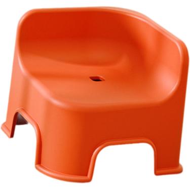 Imagem de Banco pequeno Potty Banco laranja bancada portátil Banco portátil Tool troco de banquinho para quarto de cabeceira quarto kithchen