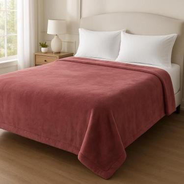 Imagem de Manta King Queen Micro Fibra Quantinho e Felpudo Mantinha King Coberto