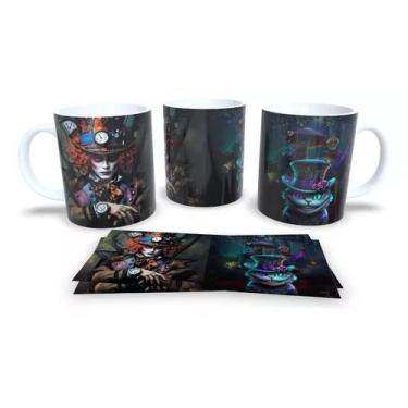 Imagem de Caneca Halloween Xicara Personalize com seu nome - Loja Dinka, Branco