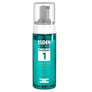 Imagem de Sabonete Liquido Isdin Oily Skin Acniben 1 Limpeza Facial 208g