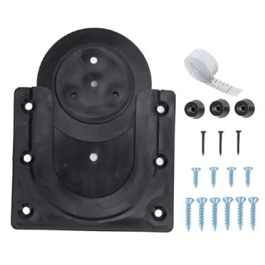Imagem de Dartboard Kit de suporte de montagem Profissional parede pendurada suporte da placa de dardo conjunto com fita macia macia para pendurar Dartboard material de borracha de abdas de