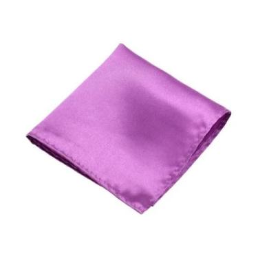 Imagem de Lenço de Bolso Masculino Vintage - Quadrado, Sólido e para Padrinhos d