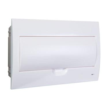 Imagem de Quadro de Distribuição MarGirius QDE-18 de Embutir para 18 Polos Branco