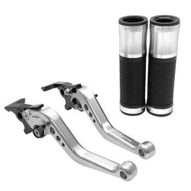 Imagem de Manete Manopla Esportivo Yamaha Nmax 160 Nmax 160 Todas - Stark Race, 