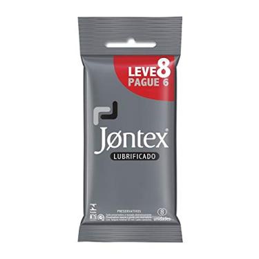 Imagem de Preservativo Camisinha Jontex Lubrificado - Leve 8 Pague 6 Unidades, Jontex, Branco, 8un, pacote de 6