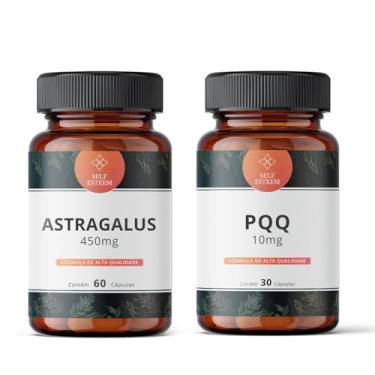 Imagem de Astragalus 450Mg 60 Cápsulas + Pqq - Pirroloquinolina Quinona 10Mg 30 Cápsulas