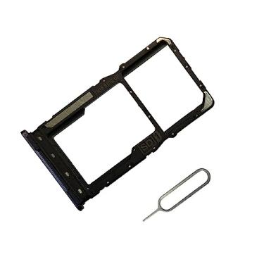 Imagem de Peças de reposição para suporte de cartão SIM Moto G Pure para Moto-rola Moto G Pure XT2163 XT2163DL XT2163-4 6,5 polegadas - Cor azul