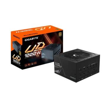 Imagem de Fonte Gamer Gigabyte Ud 1000w Full Modular 80 Plus Ouro Gold