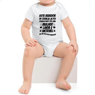 Imagem de Body infantil Bebedor de cerveja conquistado - Alearts, M