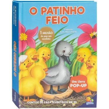 Imagem de Kit O Patinho Feio Contos de Fada Divertidos em 3D + Clássicos em Queb
