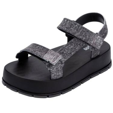 Imagem de Sandália Feminina Moderna Style Flowing Denim Melissa